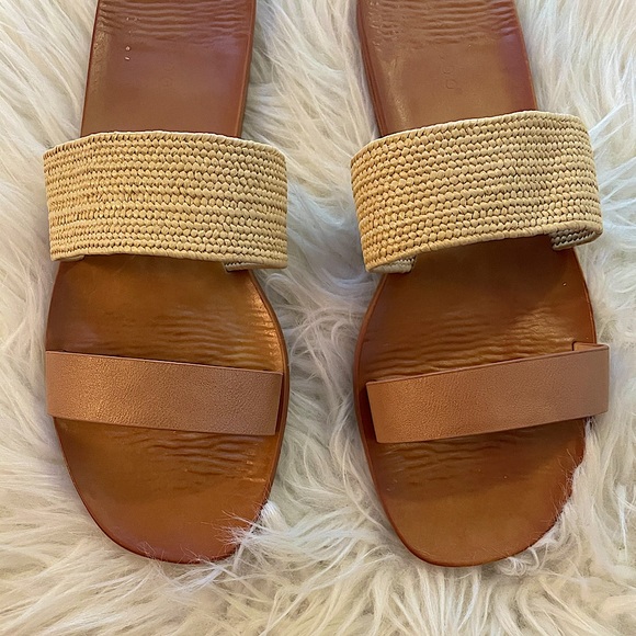 Lagertha Double Strap Woven Casual Sandals - Picture 2 of 12